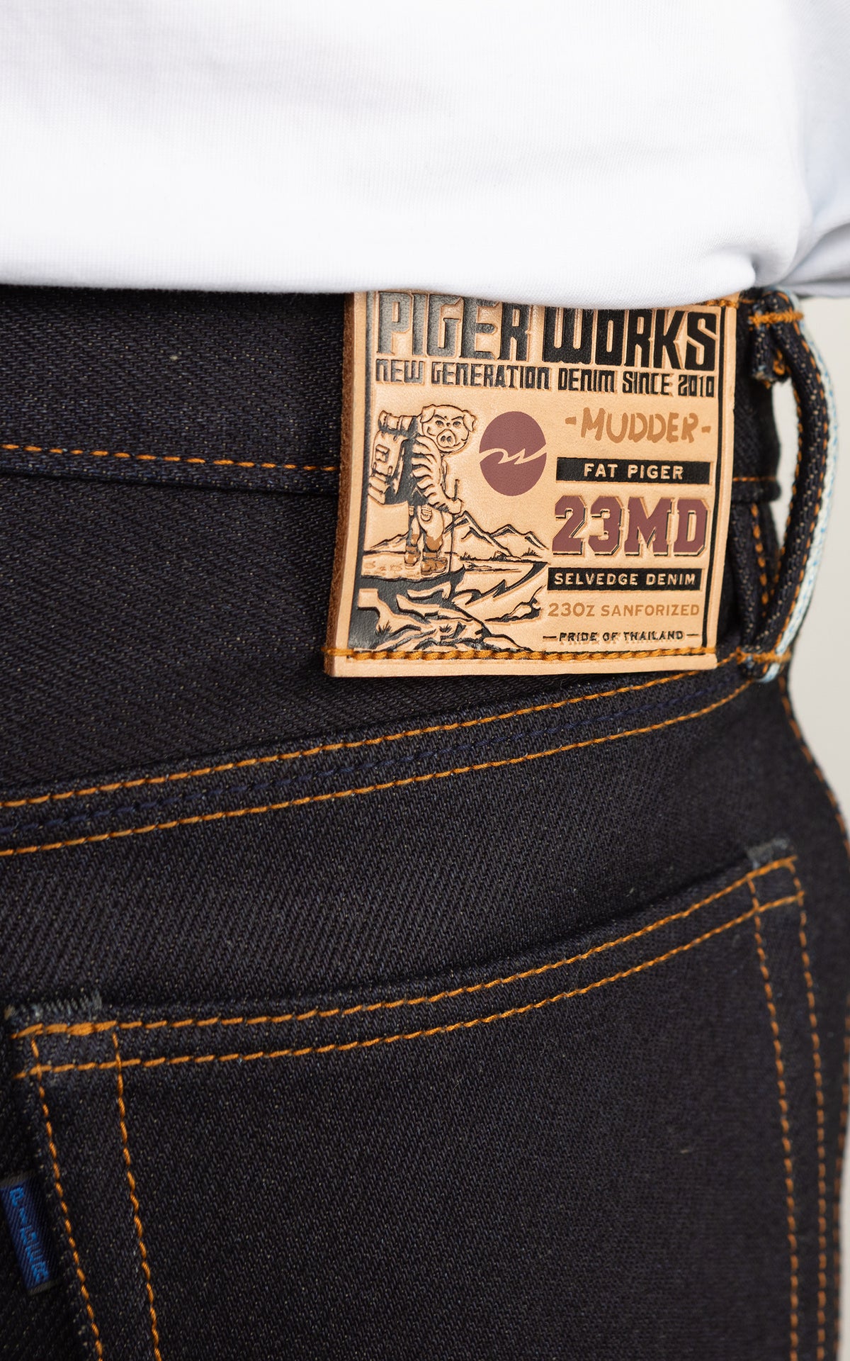 Piger Works 23MD Mudder Heavyweight Jeans 23oz