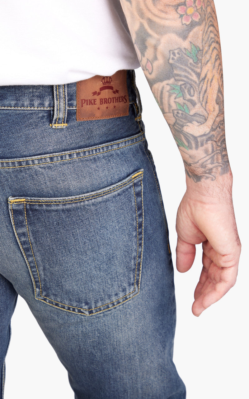 Pike Brothers 1958 Roamer Pant Selvedge Indigo 106 Rinse