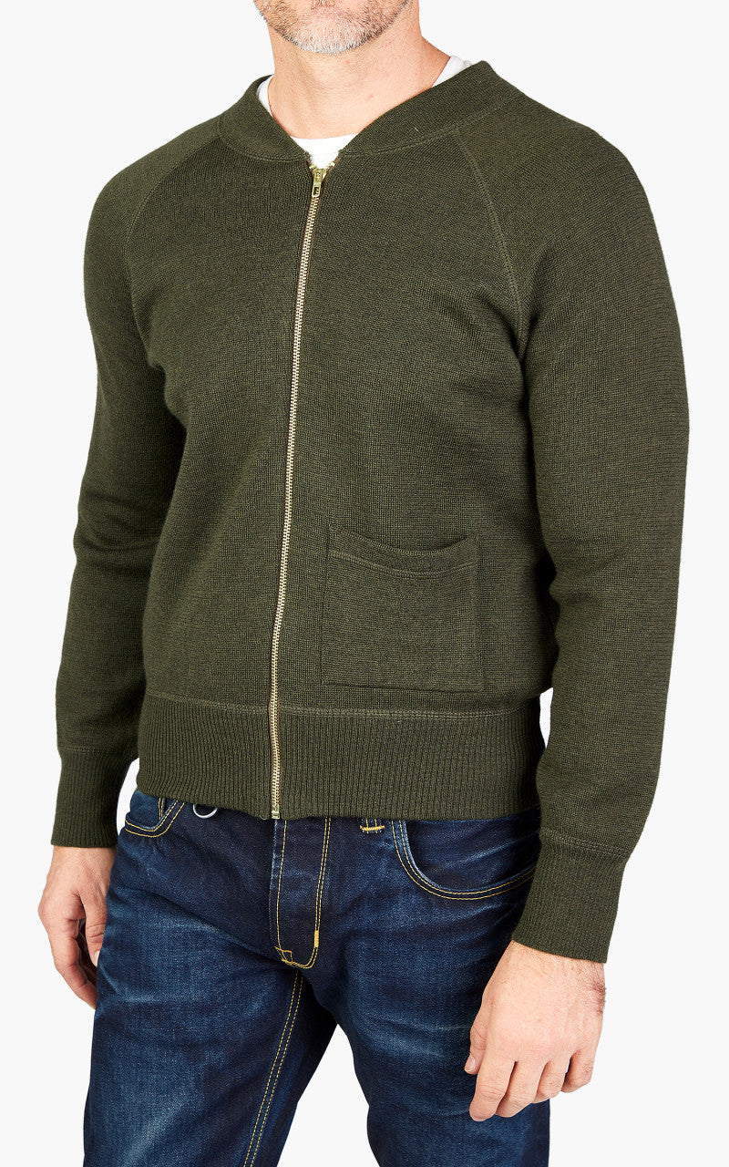 Pike Brothers 1943 C2 Sweater Olive Drab