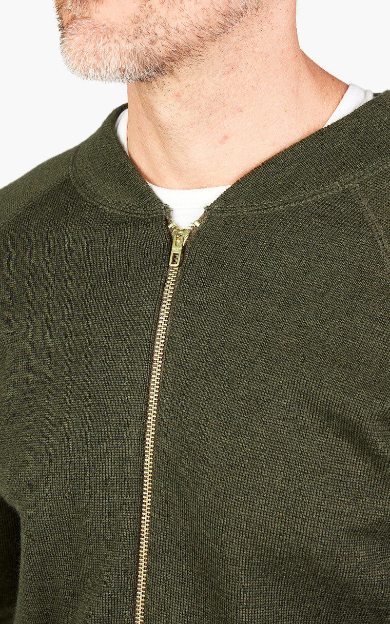 Pike Brothers 1943 C2 Sweater Olive Drab