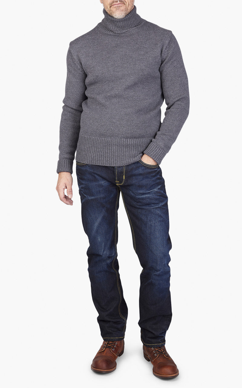 Pike Brothers 1923 Turtle Neck Grey