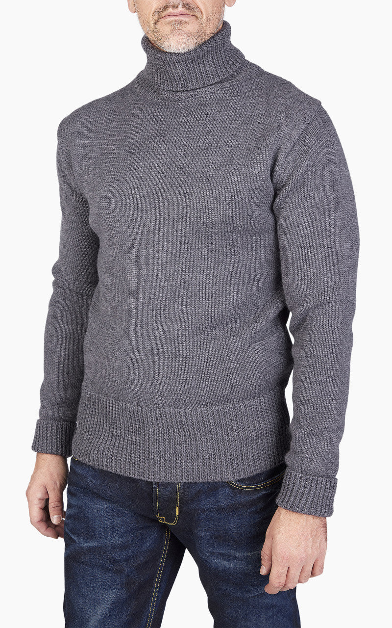 Pike Brothers 1923 Turtle Neck Grey