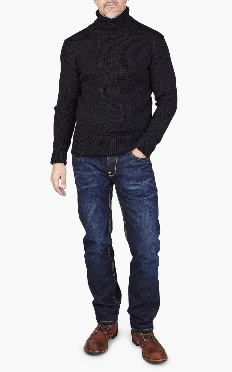 Pike Brothers 1923 Turtle Neck Black