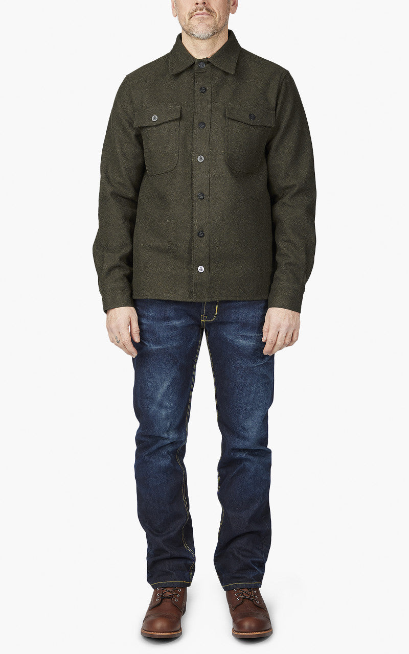 Pike Brothers 1943 CPO Shirt Wool Olive