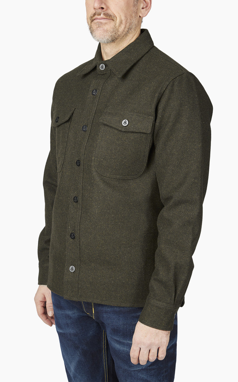 Pike Brothers 1943 CPO Shirt Wool Olive
