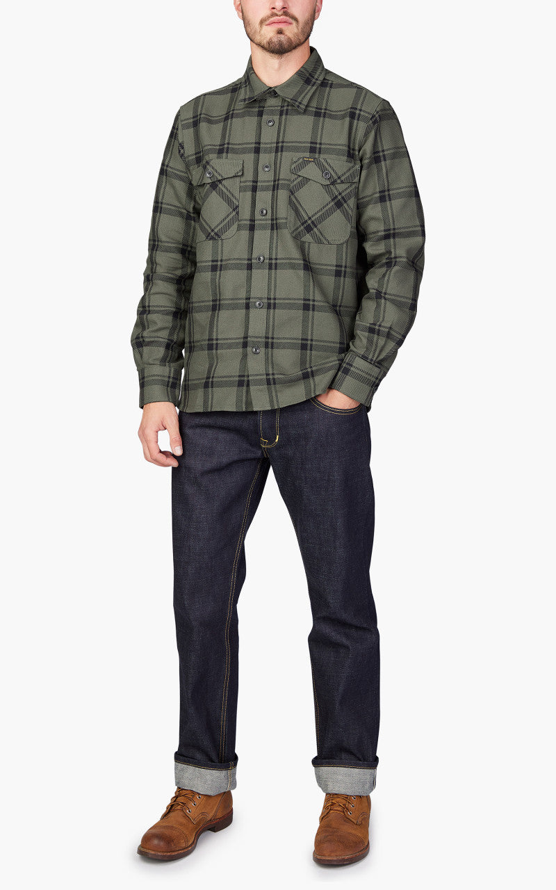 Pike Brothers 1943 CPO Shirt Kena Green