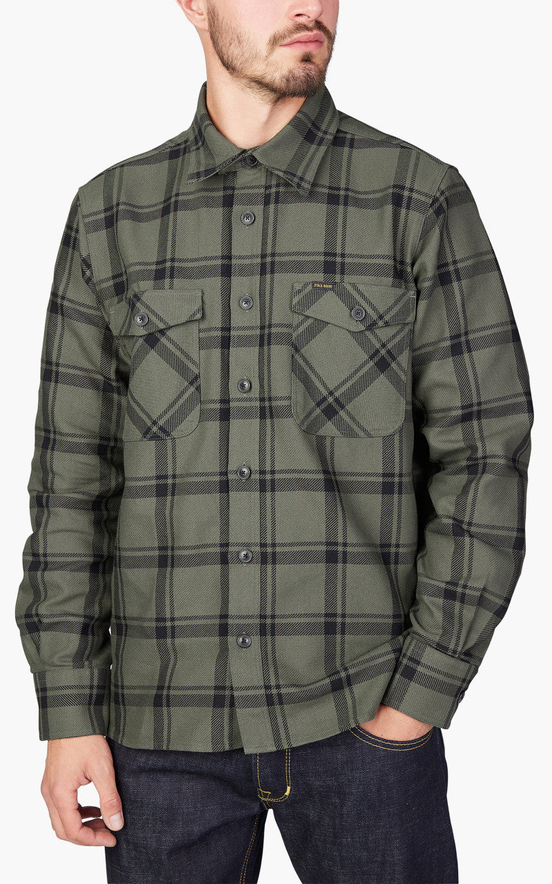 Pike Brothers 1943 CPO Shirt Kena Green