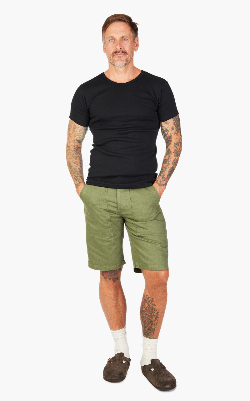 Pike Brothers 1947 Round Neck Tee 2-Pack Black