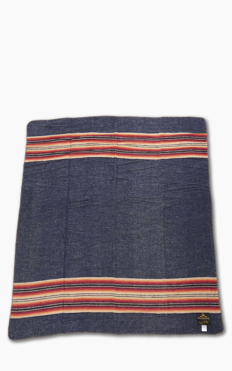 Pike Brothers 1969 Denakatee Wool Blanket Navy