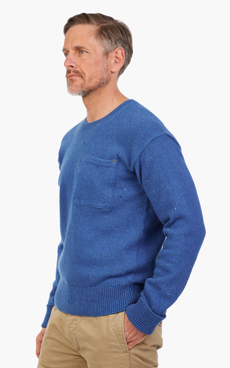 Polo Ralph Lauren Dungaree Crewneck Pocket Sweater Blue