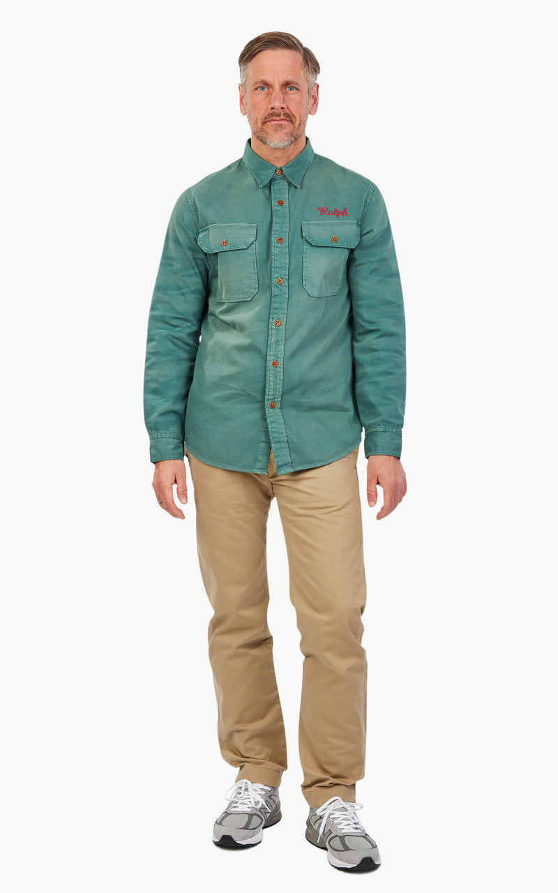 Polo Ralph Lauren Classic Fit Denim Workshirt Blue