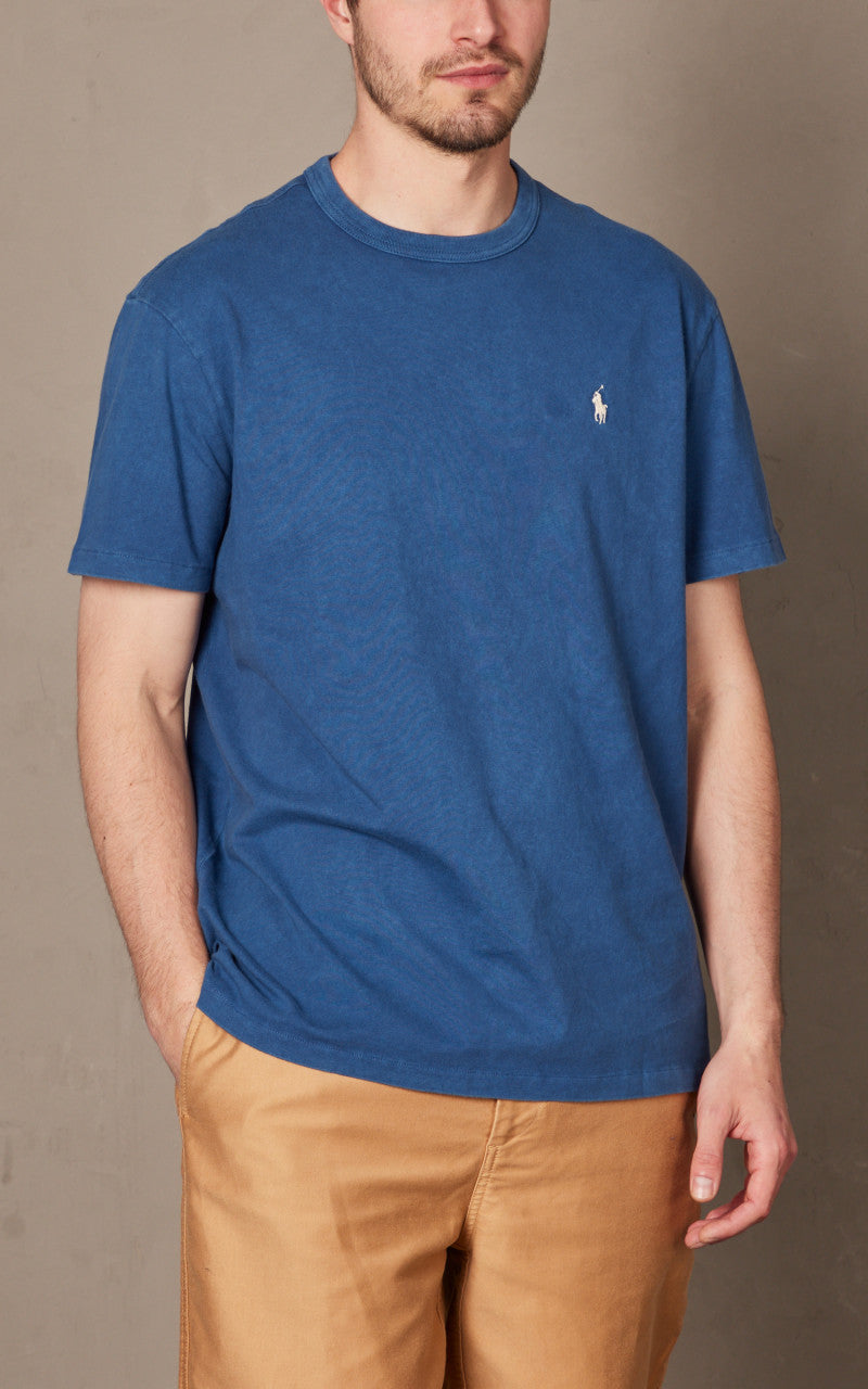 Polo Ralph Lauren Classic Fit Jersey Crewneck T-Shirt Navy