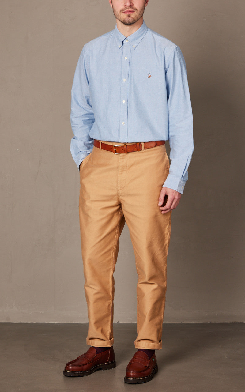 Polo Ralph Lauren Custom Fit Oxford Shirt Blue