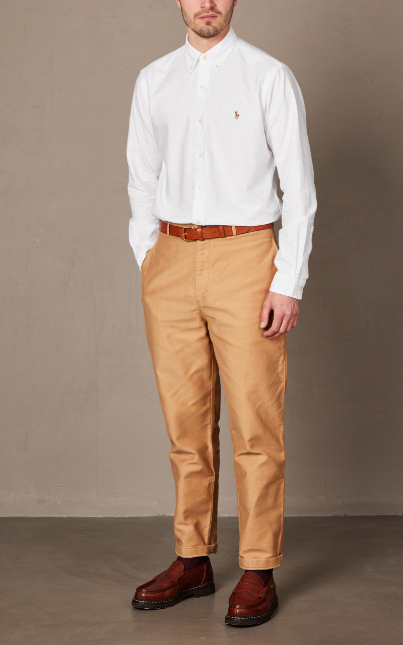 Polo Ralph Lauren Custom Fit Oxford Shirt White