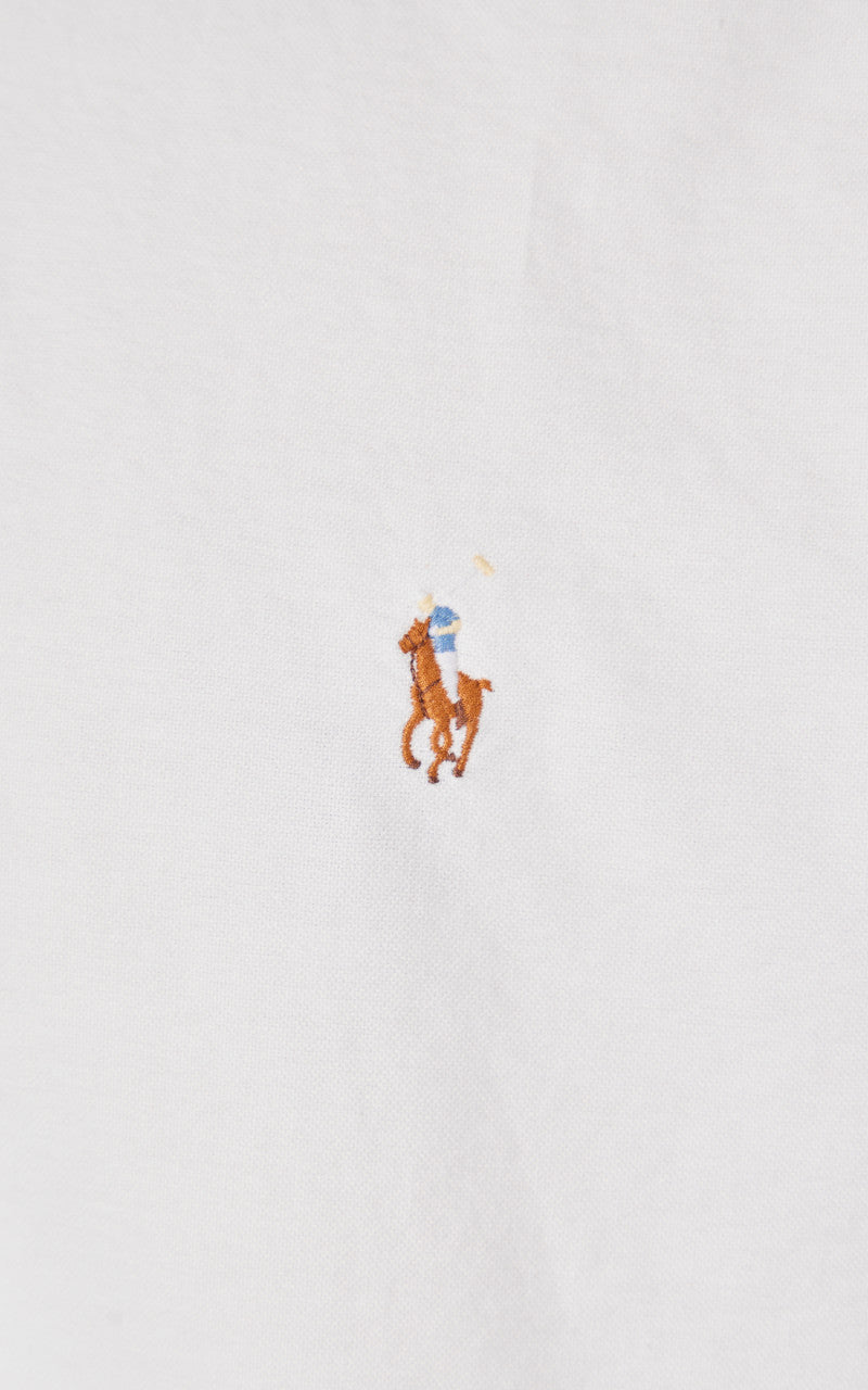 Polo Ralph Lauren Custom Fit Oxford Shirt White