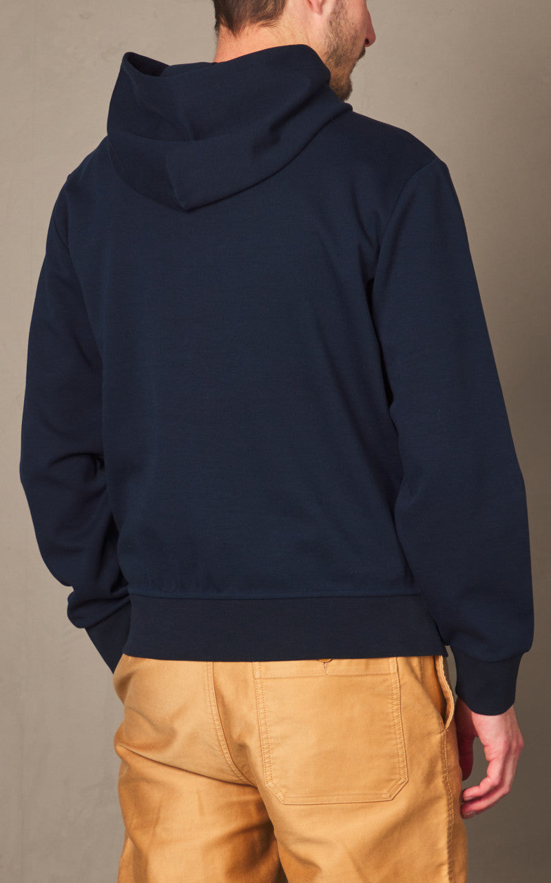 Polo Ralph Lauren Double-Knit Full-Zip Hoodie Navy