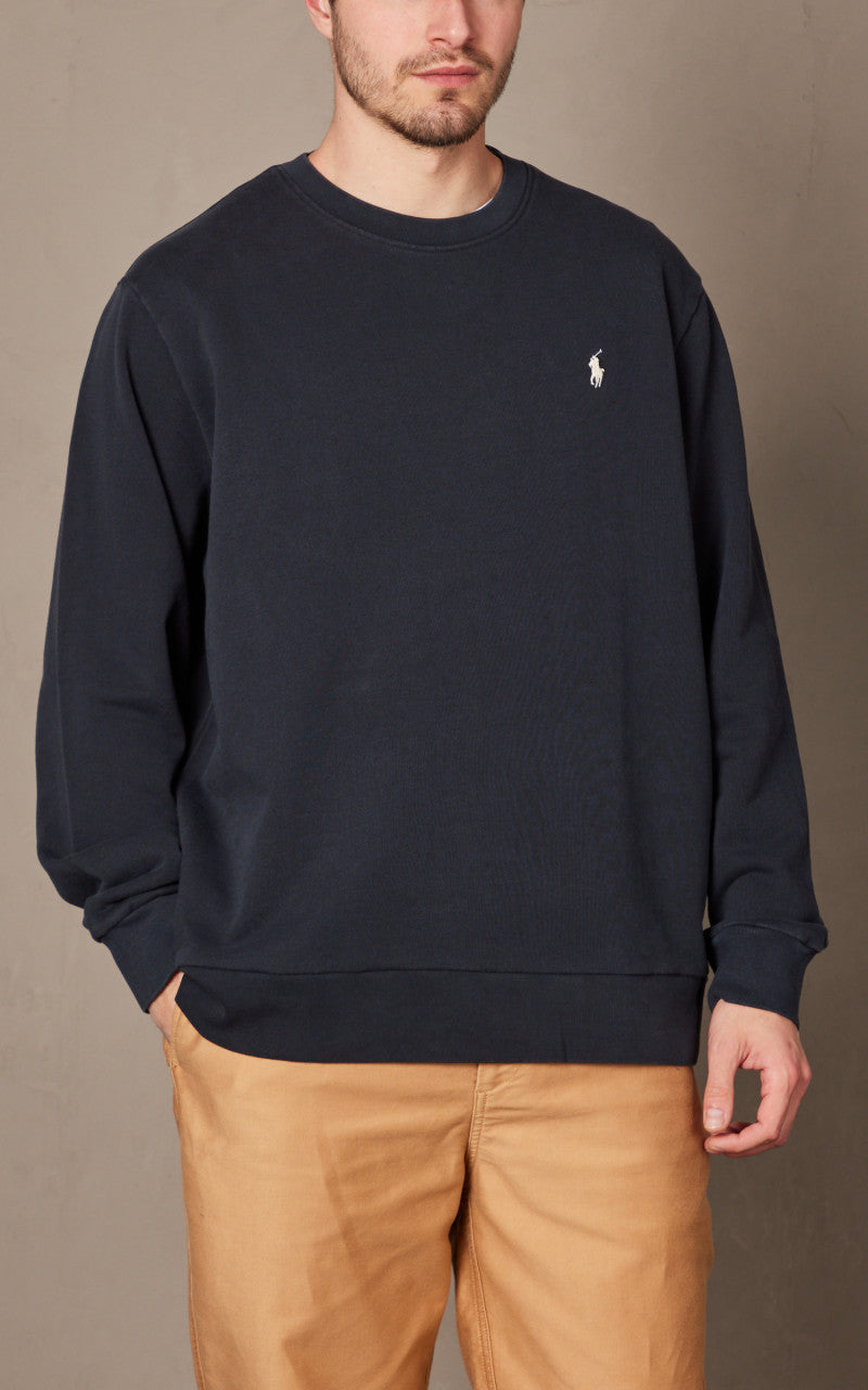 Polo Ralph Lauren Loopback Fleece Sweatshirt Faded Black