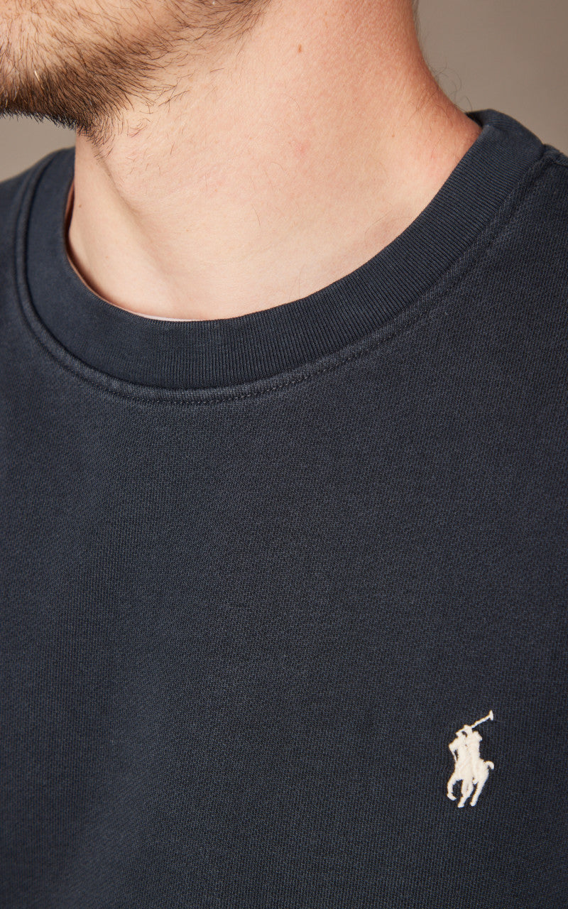 Polo Ralph Lauren Loopback Fleece Sweatshirt Faded Black