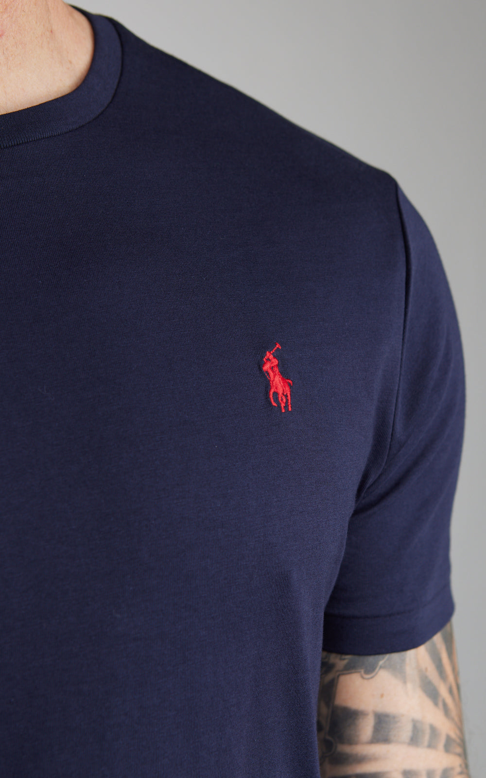 Polo Ralph Lauren Custom Slim Fit Jersey Crewneck T-Shirt Ink