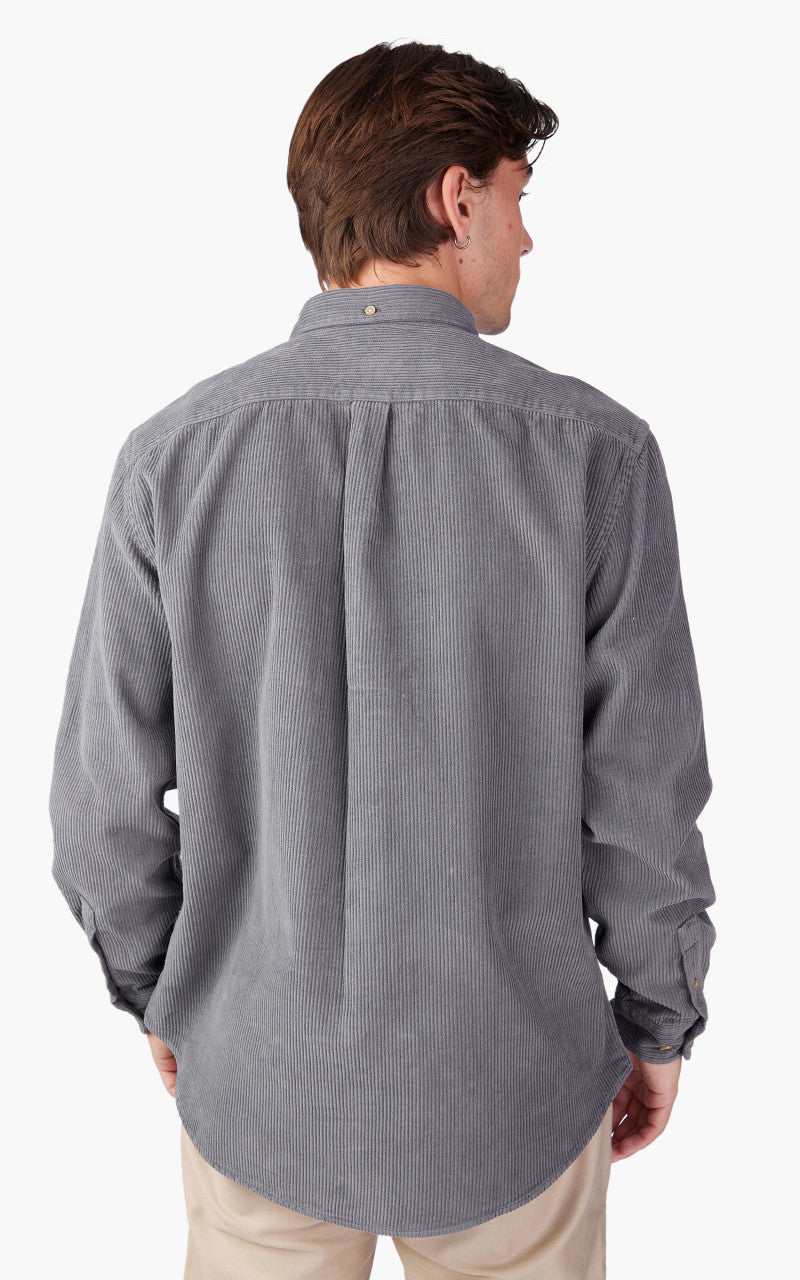 Portuguese Flannel Lobo Shirt Anthracite