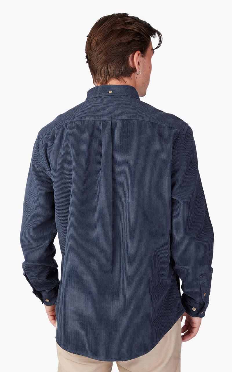 Portuguese Flannel Lobo Shirt Navy