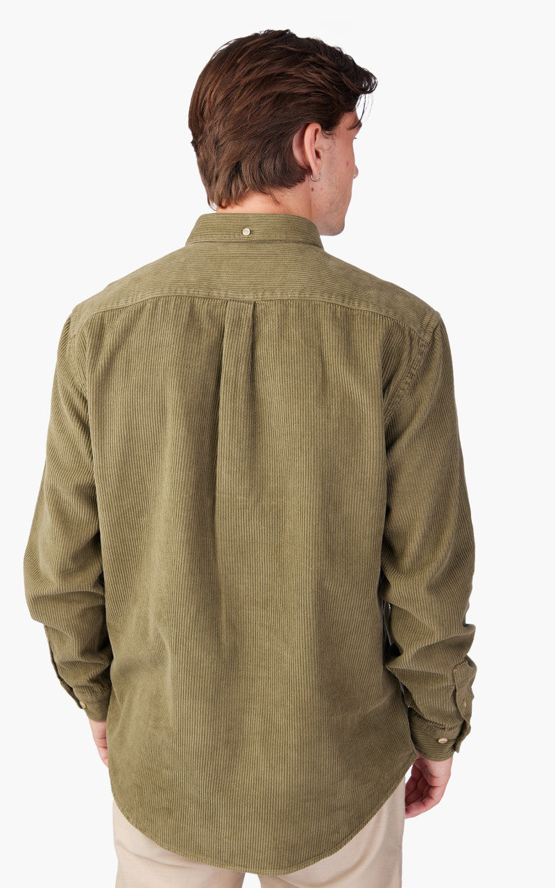 Portuguese Flannel Lobo Shirt Olive