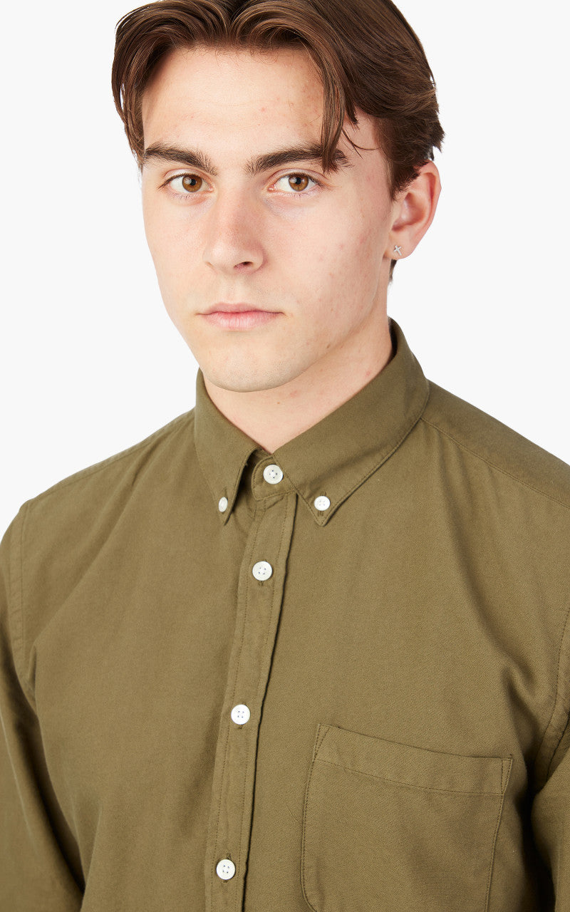 Portuguese Flannel Belavista Shirt Olive