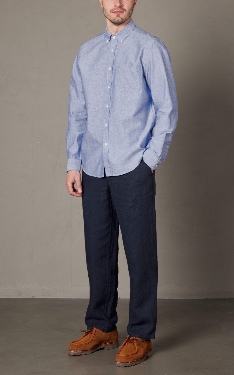 Portuguese Flannel Belavista Shirt Blue