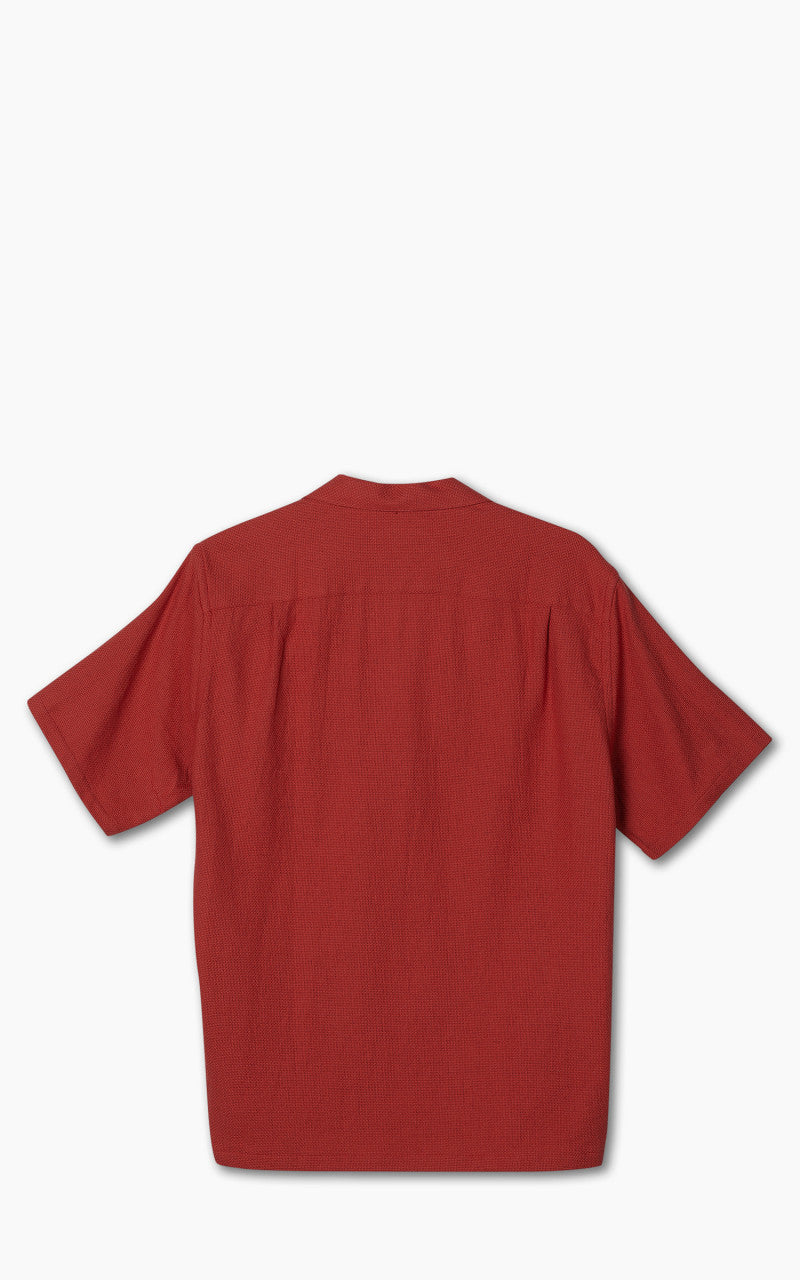 Portuguese Flannel Pique Camp Collar Shirt Clay