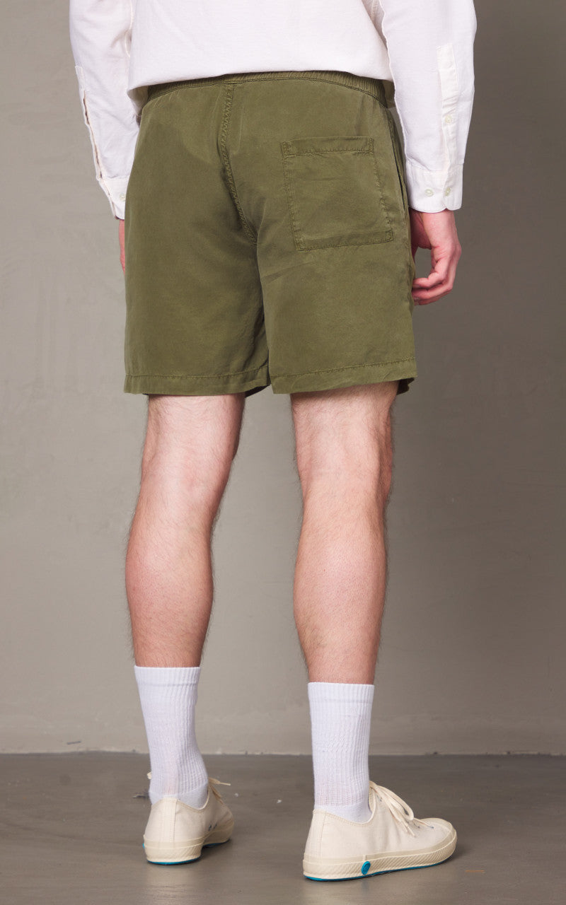 Portuguese Flannel Dogtown Shorts Olive