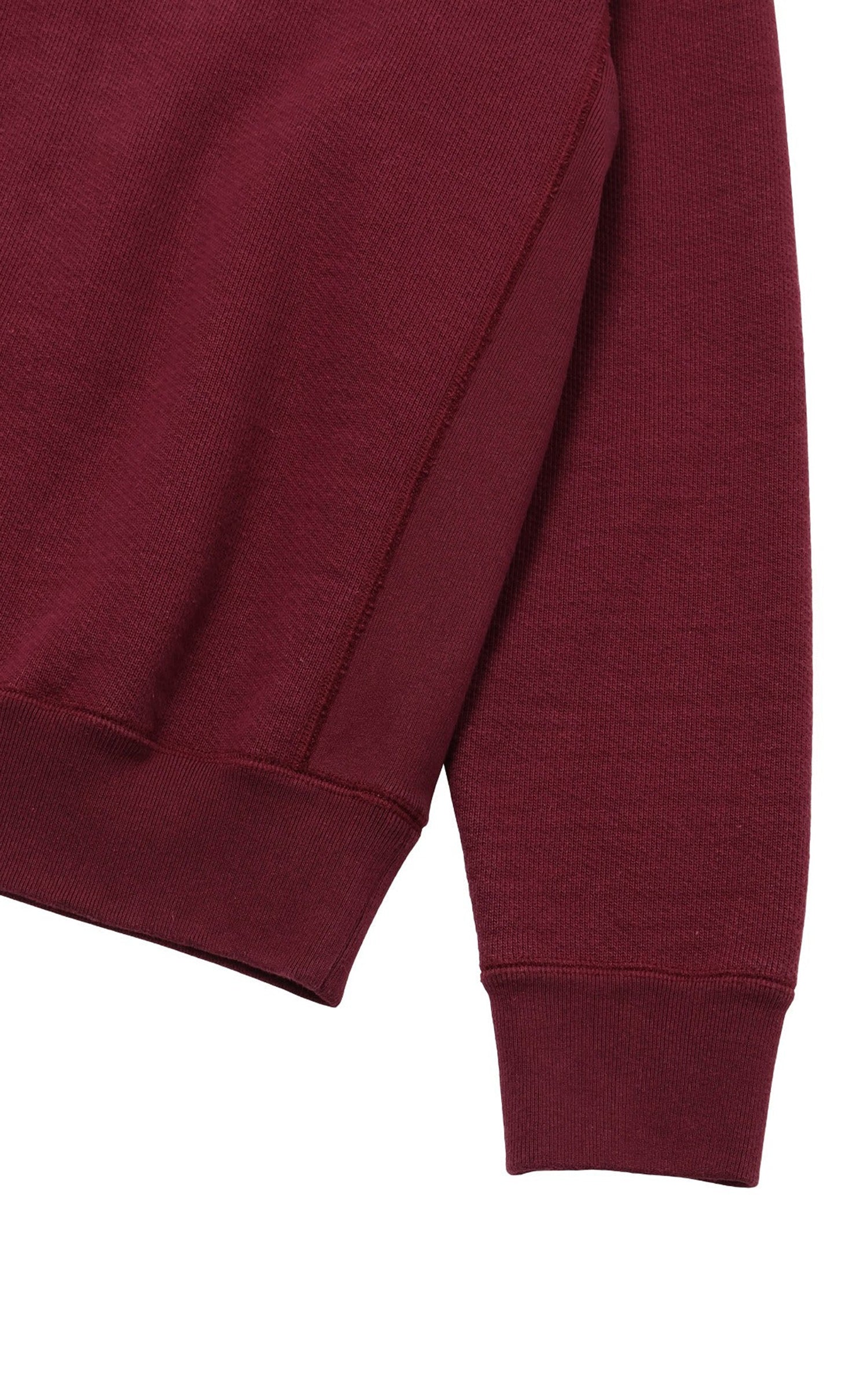 Wonder Looper Pullover Crewneck Double Heavyweight French Burgundy