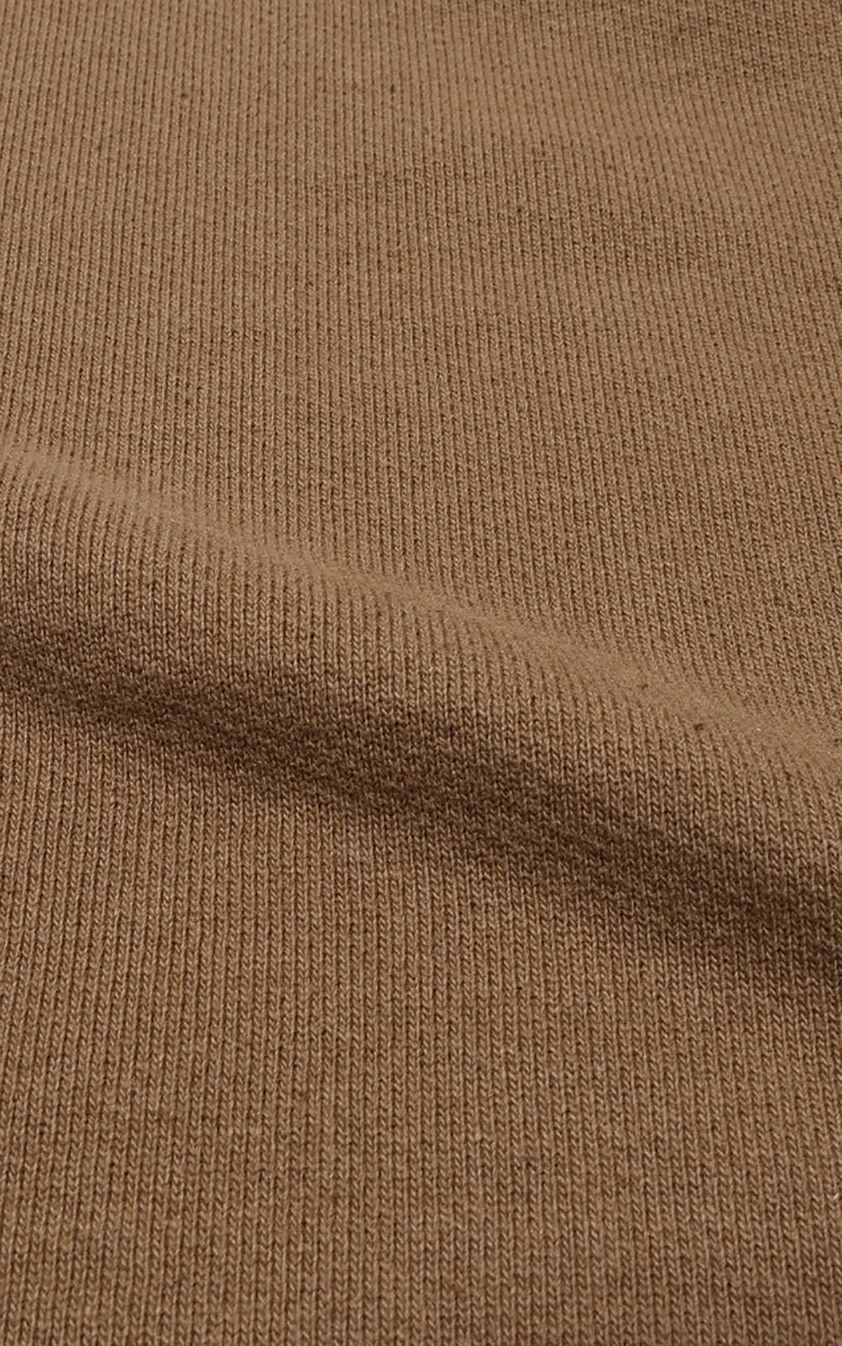 Wonder Looper Crewneck Iron Mordant Foxfibre® Double Heavyweight French Terry Coyote 80