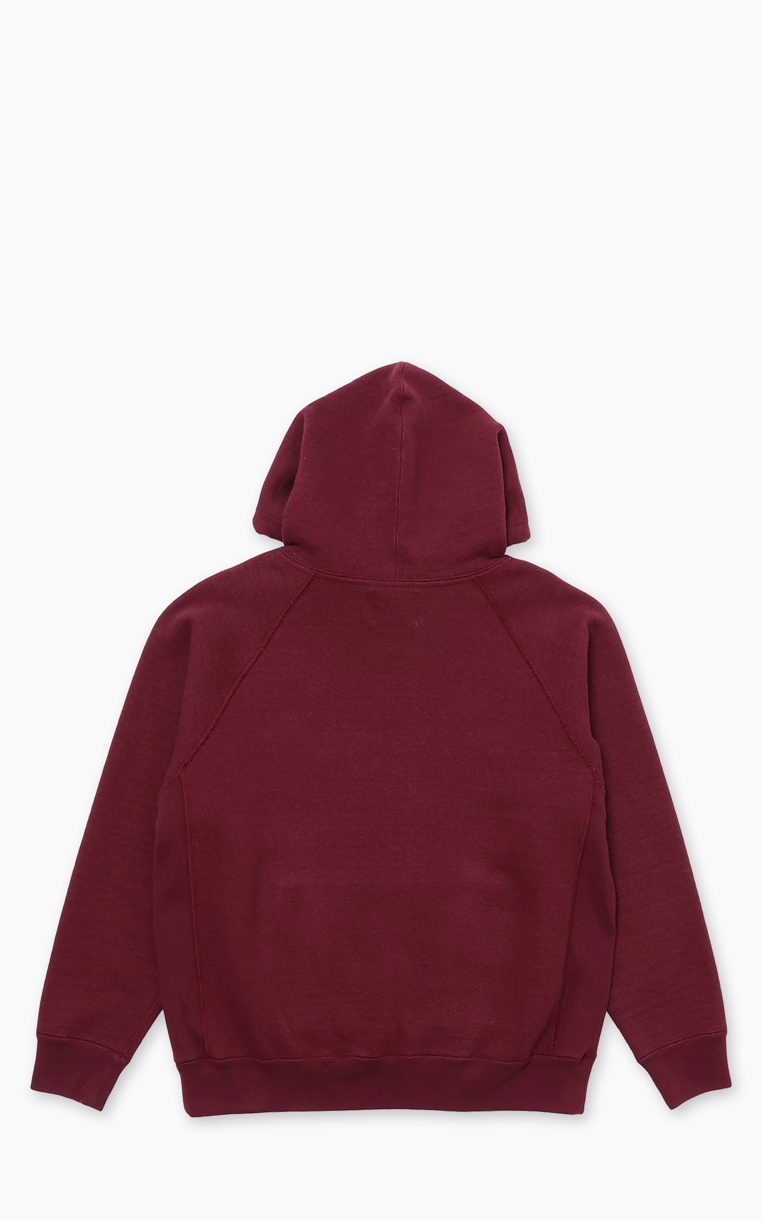 Wonder Looper Pullover Hoodie Double Heavyweight French Terry Burgundy