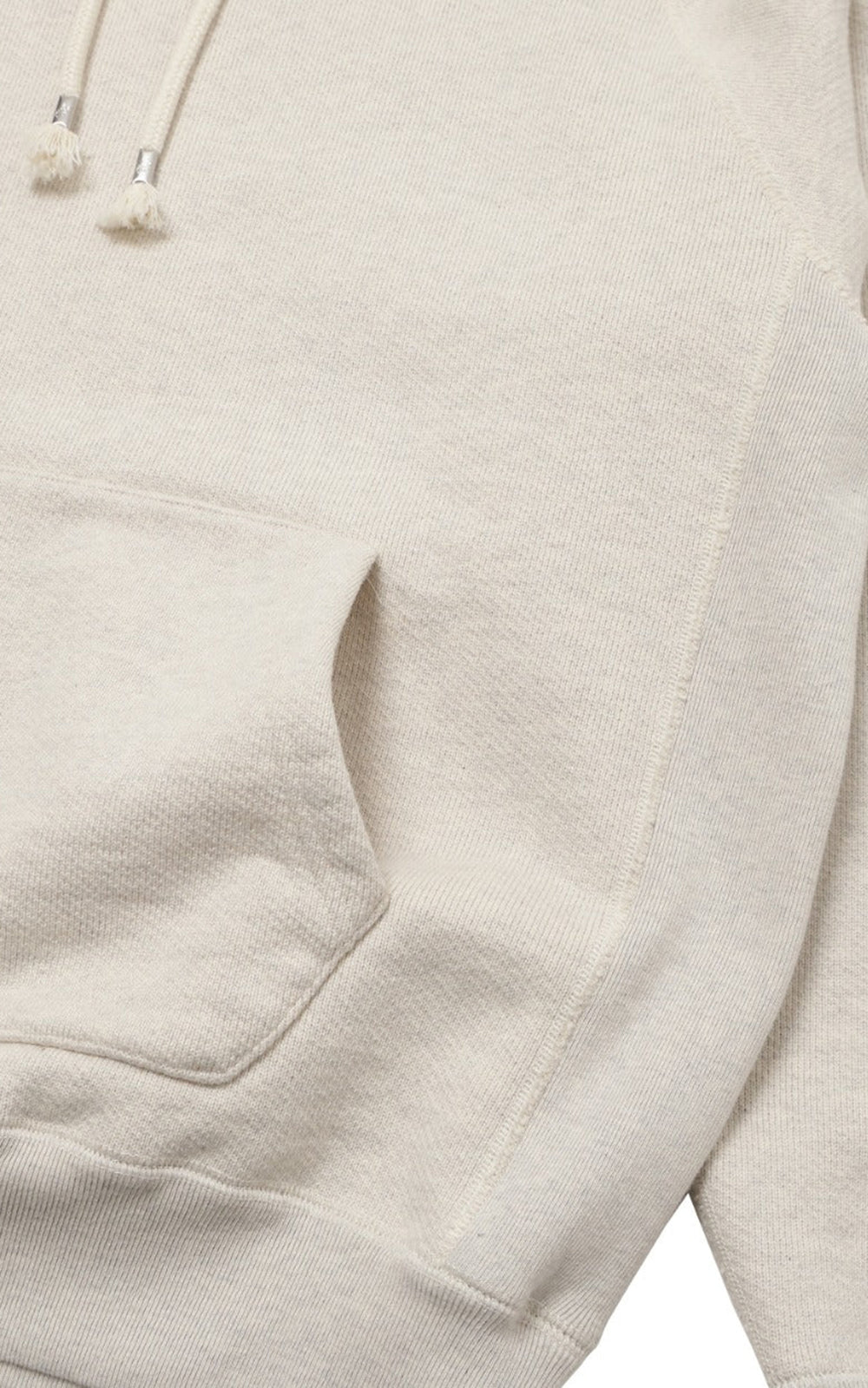 Wonder Looper Pullover Hoodie Double Heavyweight French Terry Oatmeal
