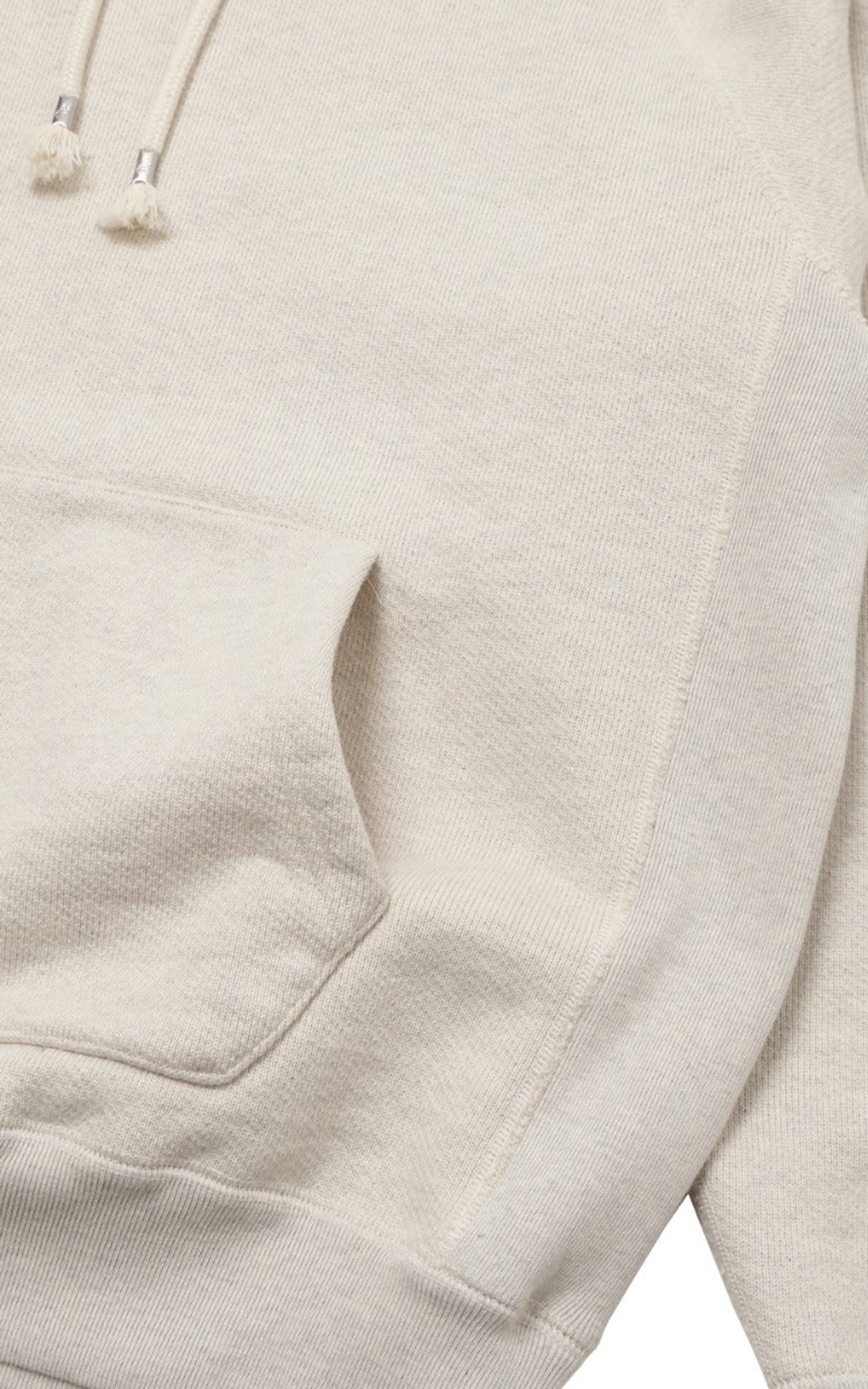 Wonder Looper Pullover Hoodie Double Heavyweight French Terry Oatmeal