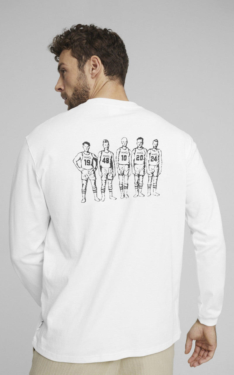 Puma MMQ Long Sleeve Tee White