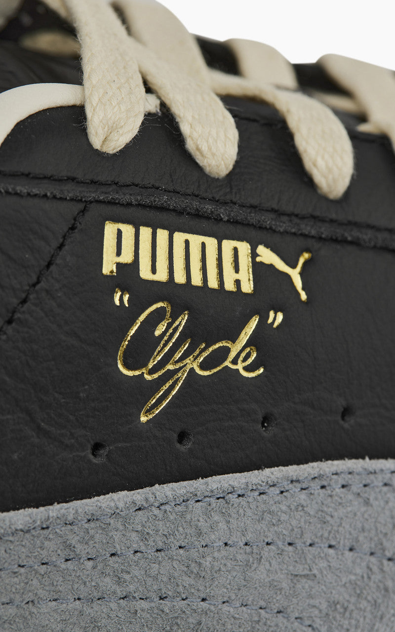 Puma Clyde Base Puma Black/Frosted Ivory/Puma Team Gold