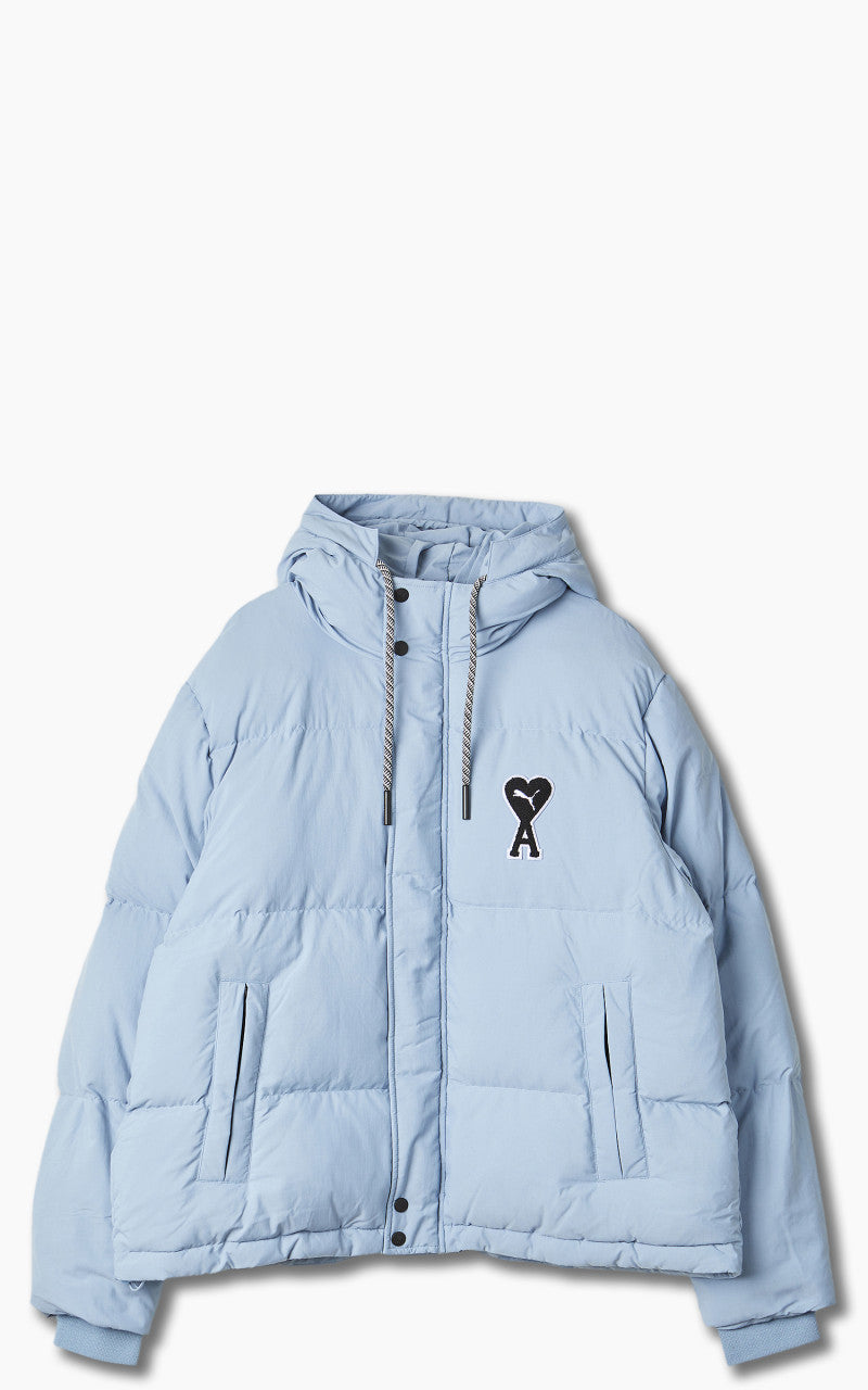 Puma x AMI Puffer Jacket Faded Denim
