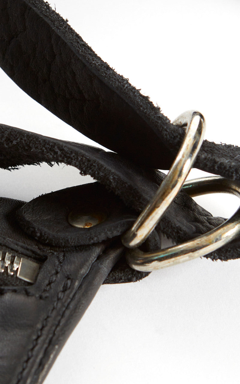 Guidi Q10M Belt Bag Soft Horse Full Grain Black