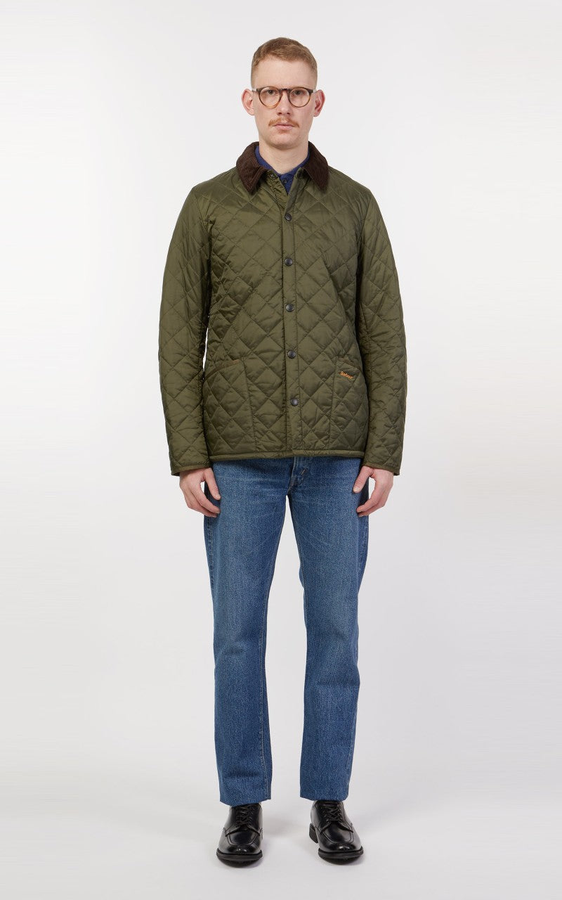 Barbour Quilted Jacket Heritage Liddesdale Olive