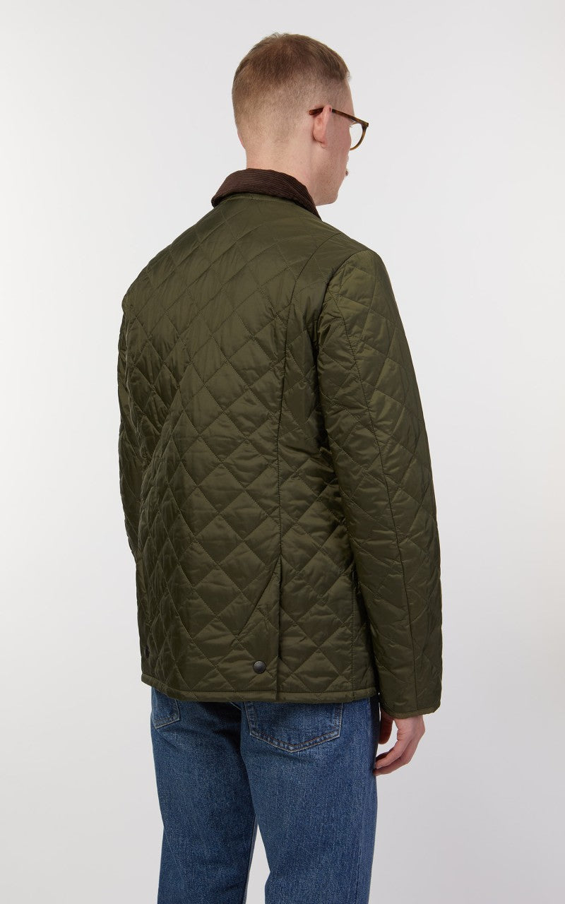 Barbour Quilted Jacket Heritage Liddesdale Olive