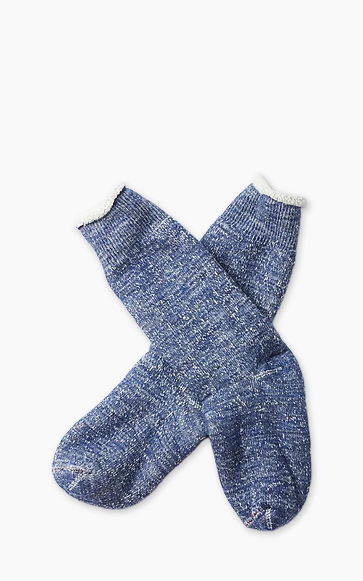 Rototo R1001 Double-Face Crew Socks Deep Ocean