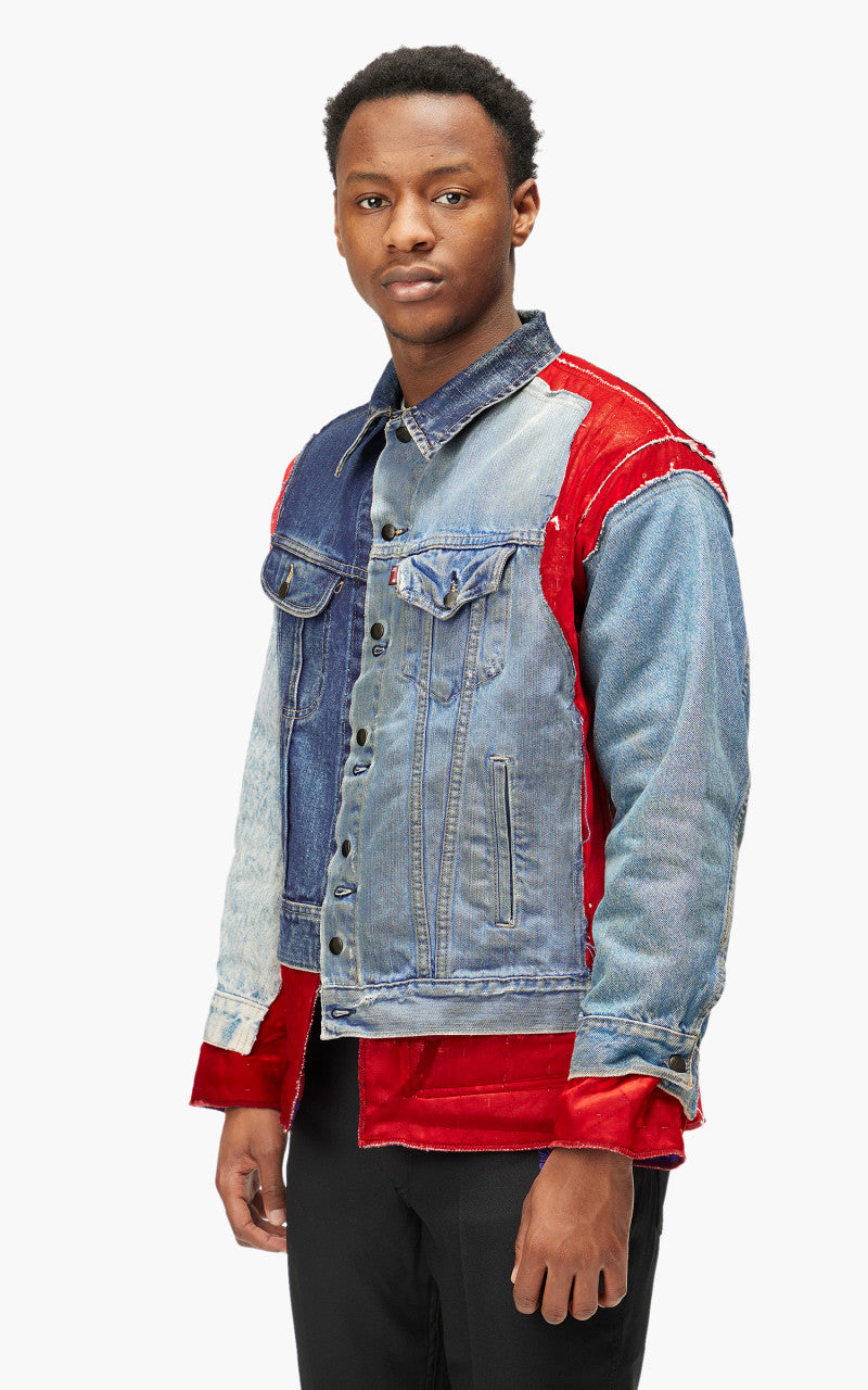 Needles Rebuild by Needles Jean Jacket Rug Covered Reversible Small