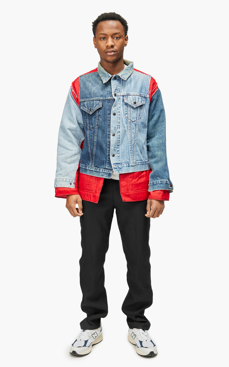 Needles Rebuild by Needles Jean Jacket Rug Covered Reversible Medium