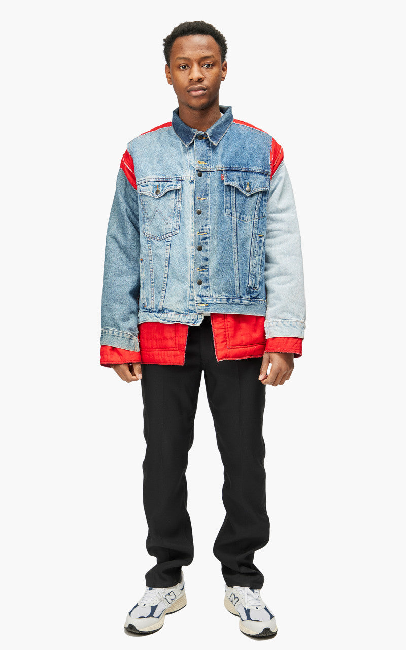 Needles Rebuild by Needles Jean Jacket Rug Covered Reversible Large