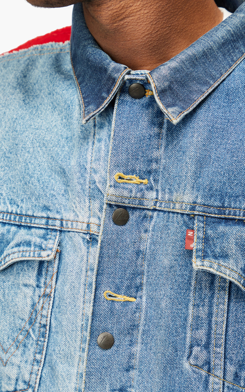 Needles Rebuild by Needles Jean Jacket Rug Covered Reversible Large