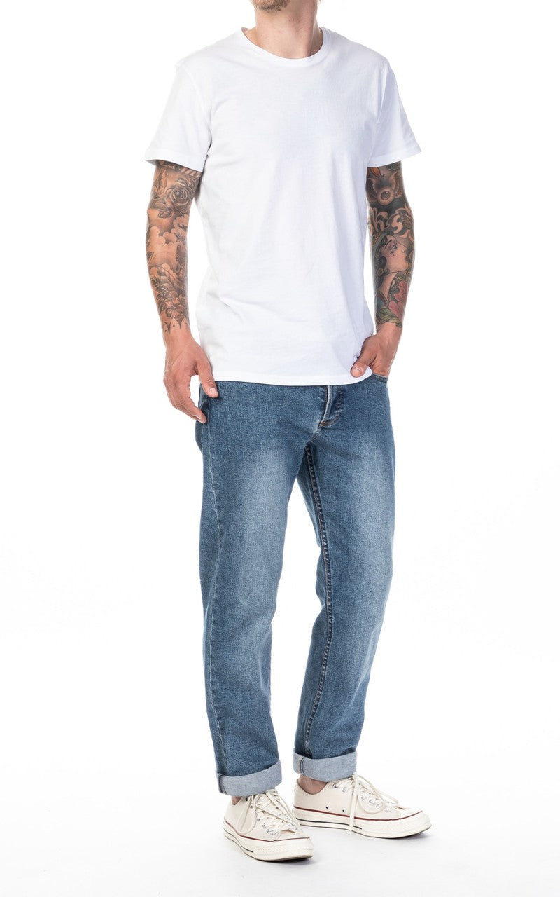 Resteröds R-Neck Tee White