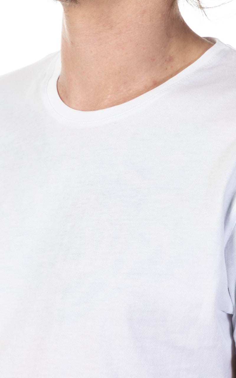 Resteröds R-Neck Tee White