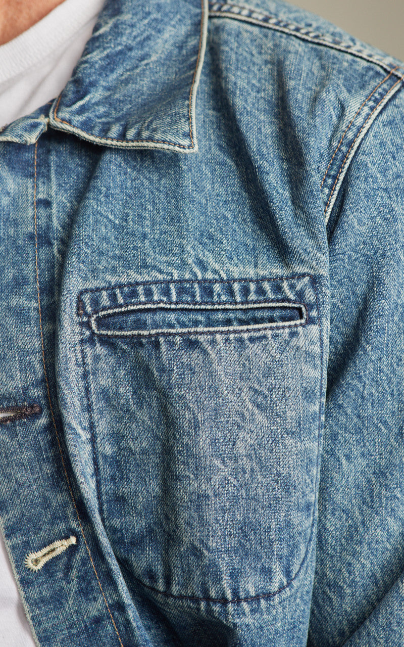 Rogue Territory Supply Jacket River Wash Indigo