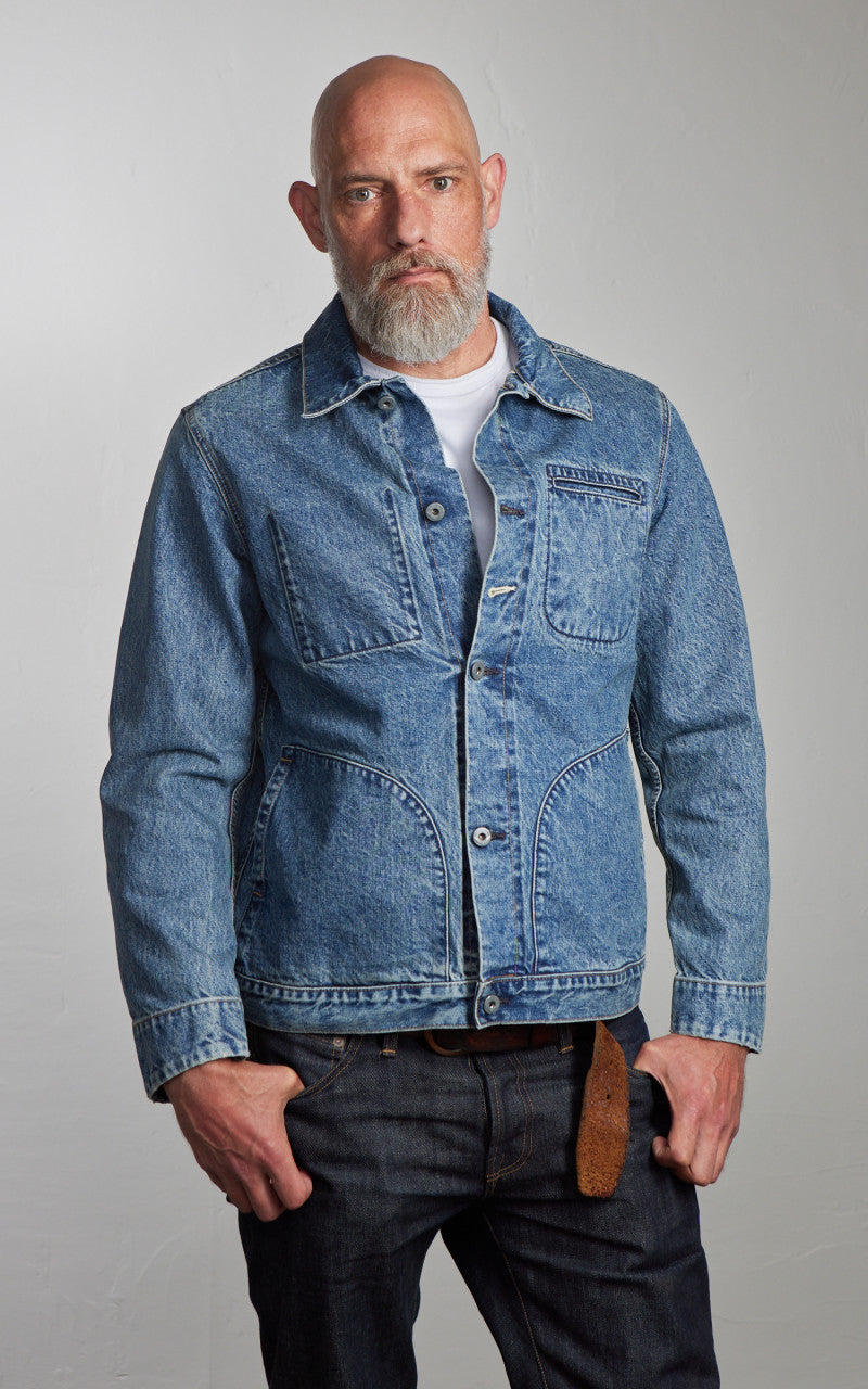 Rogue Territory Supply Jacket River Wash Indigo